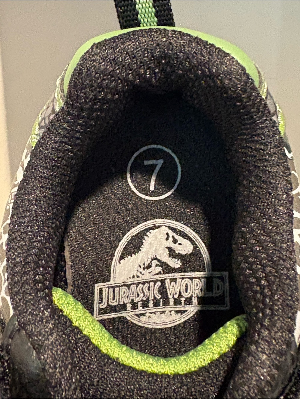 Jurassic World Boys Sneakers T-Rex Light Up Shoes Toddler and Youth Sizes - Picture 11 of 11
